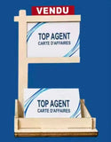 LISTING CARD STAND PACKAGE OF THREE