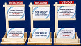 LISTING CARD STAND PACKAGE OF THREE