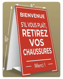 Remove Your SHoes Sign